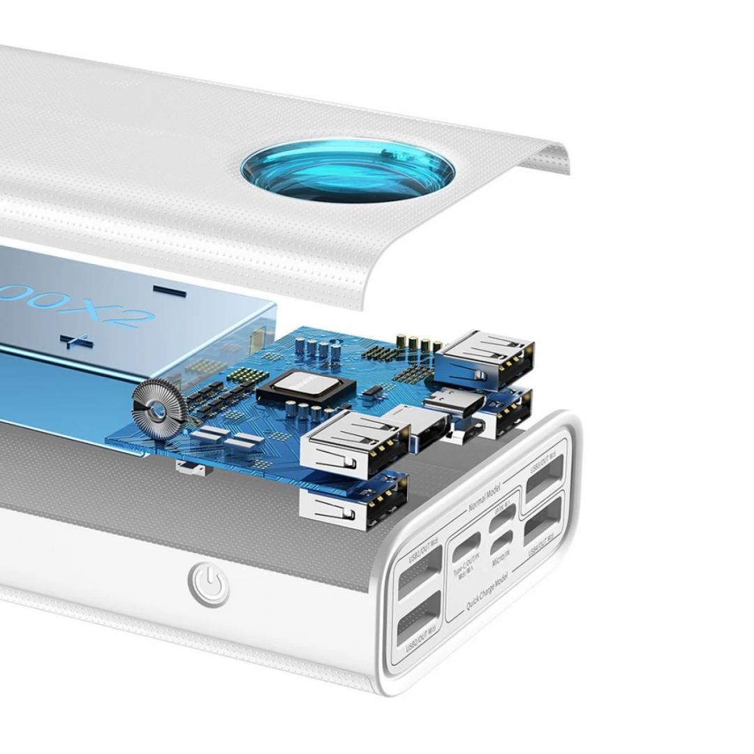 Baterie ext. Baseus Ambilight, 30000mAh