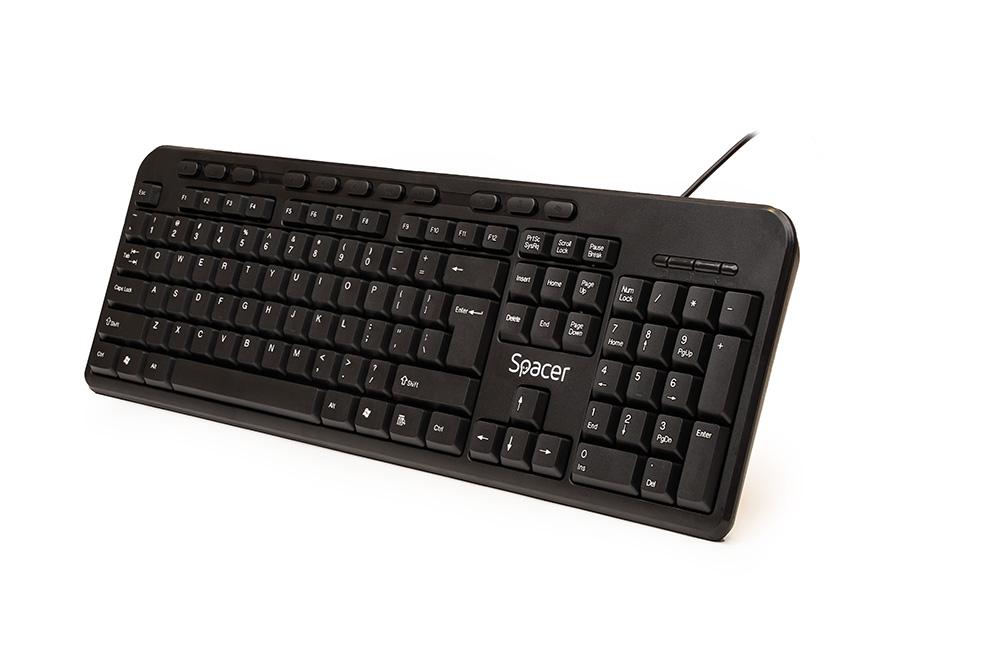 Kit Spacer cu fir SPDS-1691 (Kit Wired tastatura si mouse Spacer SPDS-1691)