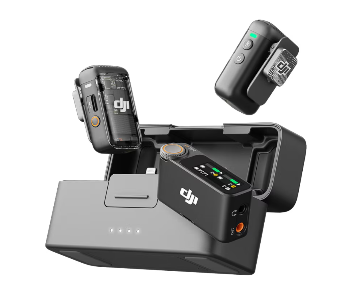 DJI Mic 2 (2TX+1RX+ Charging Case) (Microfon DJI Mic 2)