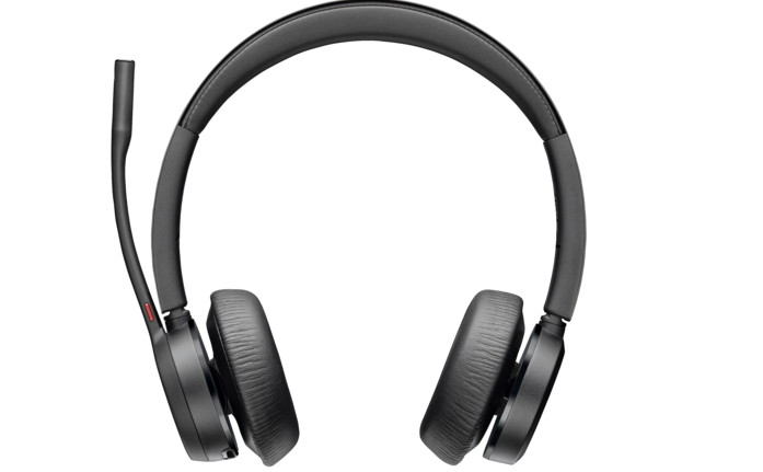 Poly Voyager 4320 UC Stereo USB-A Headset +BT700 USB-A Adapter +Charging Stand