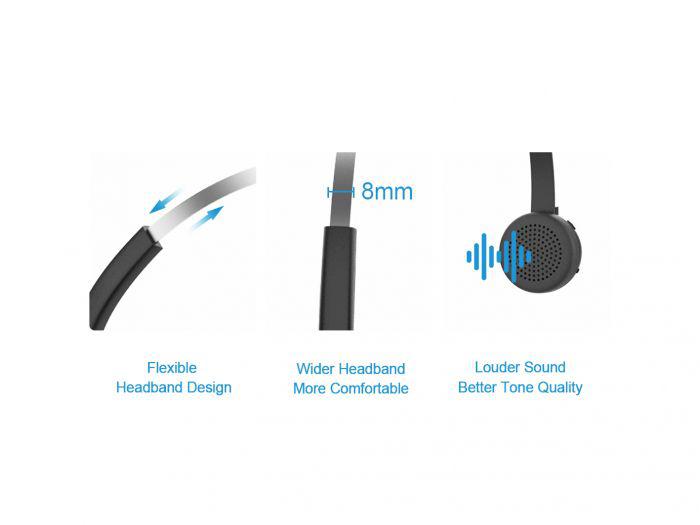 Conceptronic Headset POLONA03BD (Casti Mono-casca Conceptronic POLONA03BD)