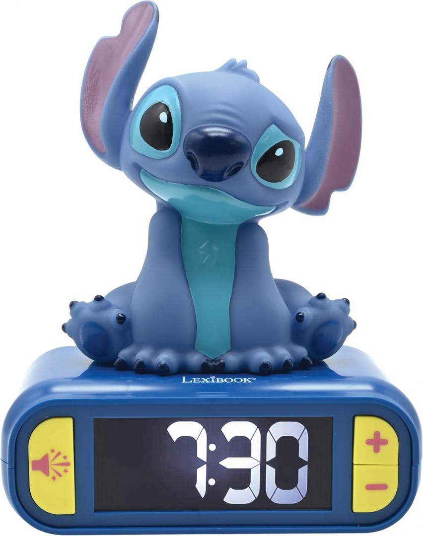 Ceas Desteptator cu Lumina 3D, Stitch