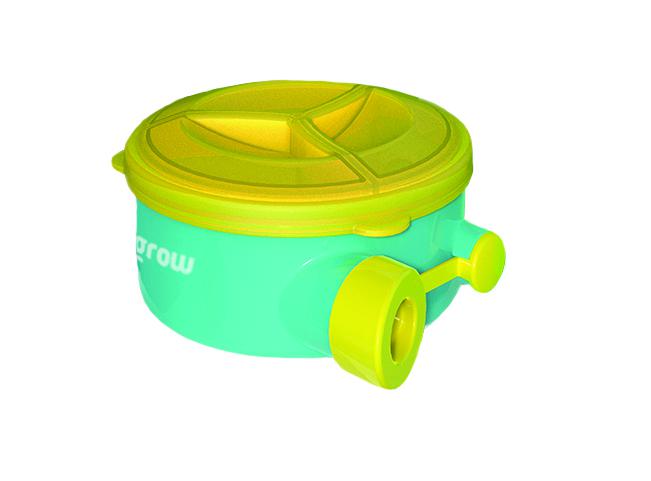 Recipient lapte praf cu 3 compart,U-Grow