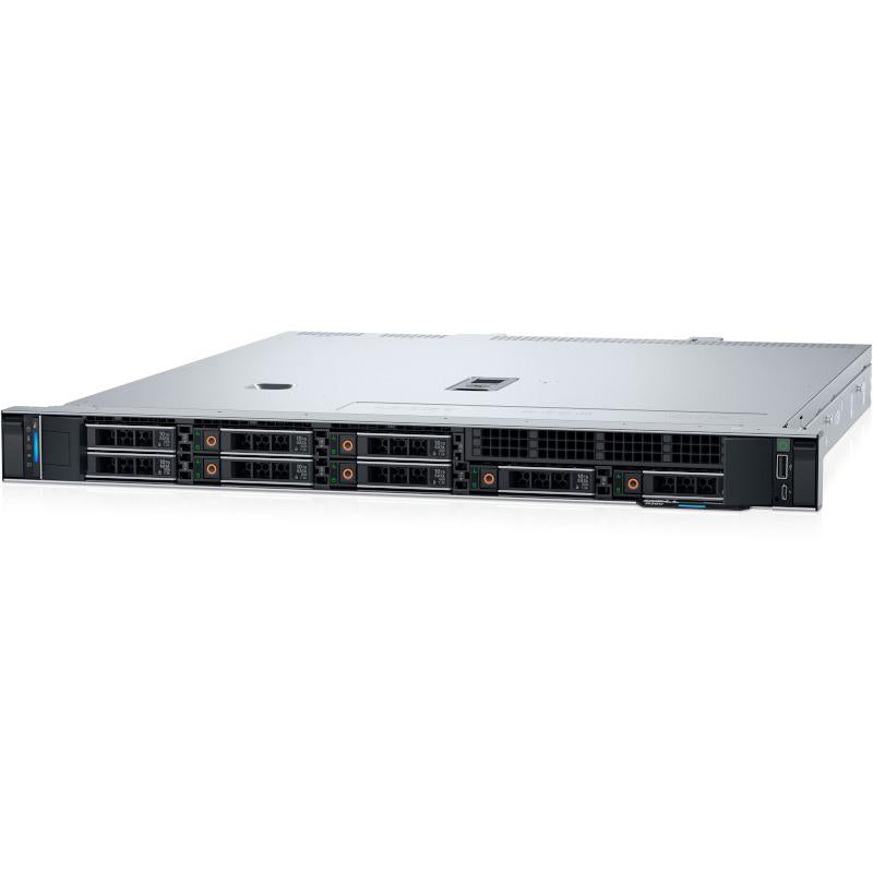 PowerEdge R360 Rack Server Intel Xeon 6 Performance 6353P 2.7G, 8C/16T, 24M Cache, Turbo, (65W) DDR5-4800, 32GB UDIMM, 5600MT/s ECC, 480GB SSD SATA Read Intensive 6Gbps 512e 2.5in Hot-plug AG Drive,3.5in HYB CARR, 3.5" Chassis with up to 4 Hot Plug Hard D