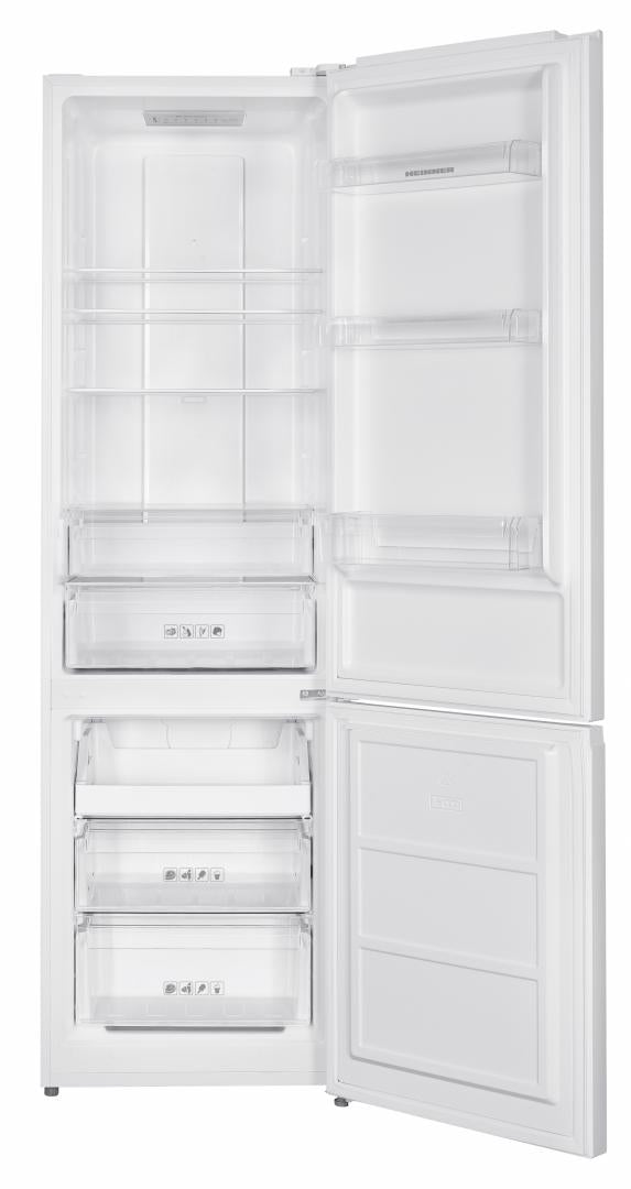 Combina frigorifica HEINNER HCNF-HM326INVE++, No Frost, 326 l, Clasa E, Compresor inverter, Alb