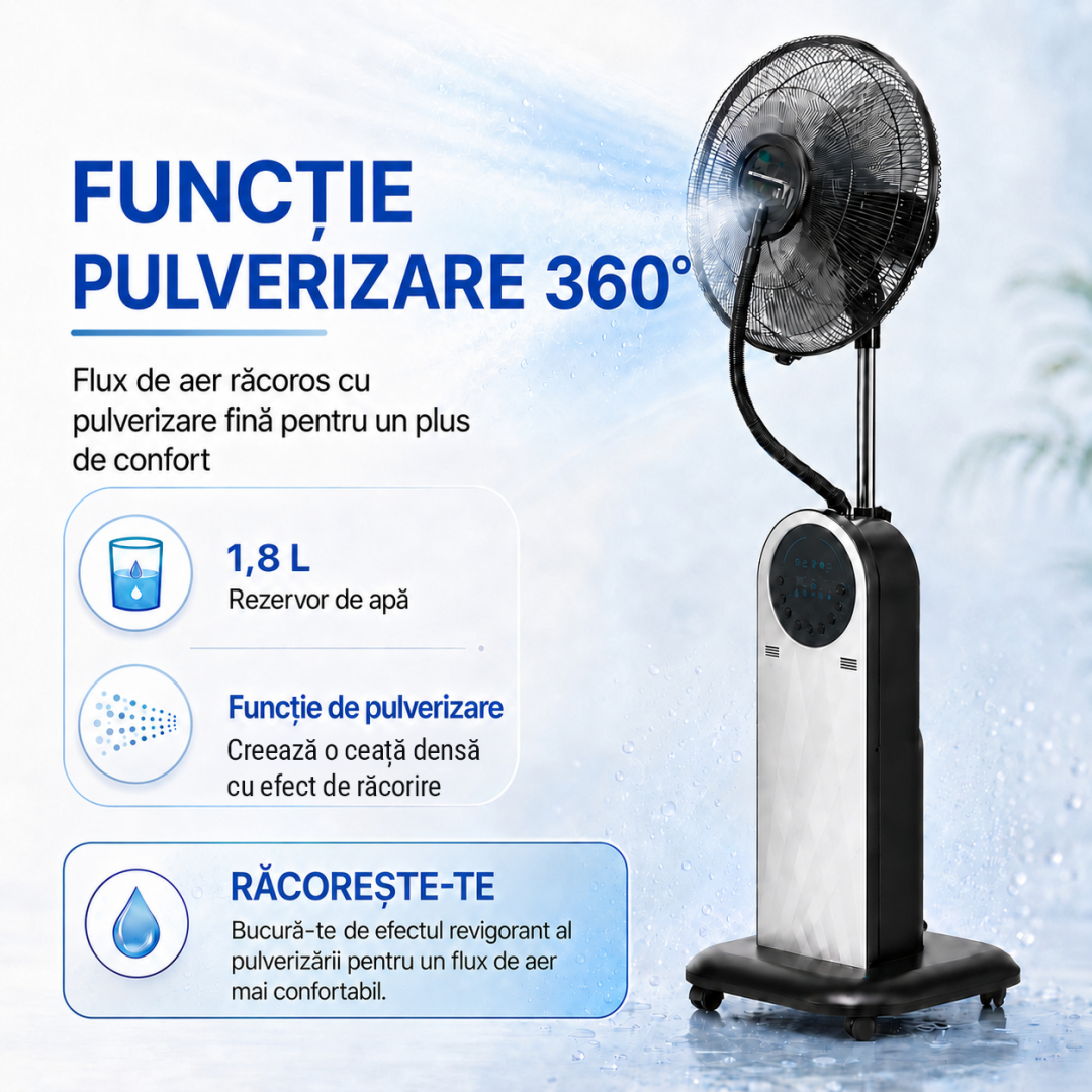 VENTILATOR HEINNER HMF-18GREY