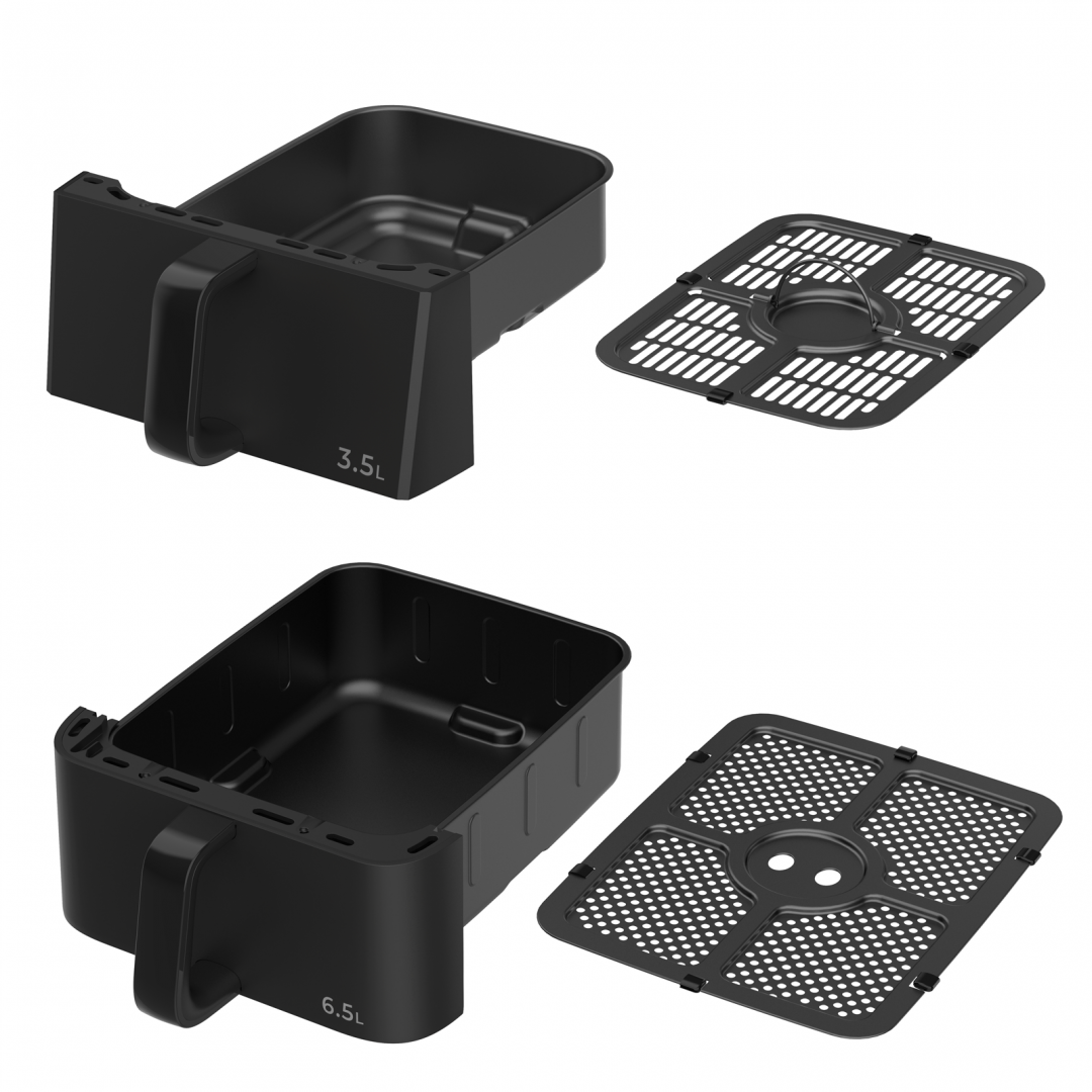 FRITEUZA DUBLA HEINNER HAF-C10DBS25BK