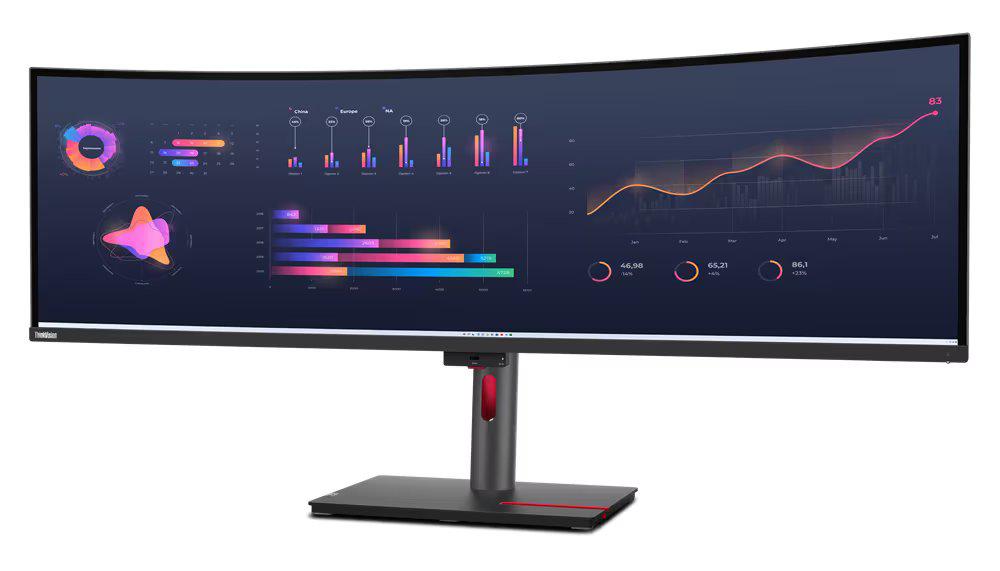 Lenovo ThinkVision P49w-30 49" Dual QHD IPS 3Y