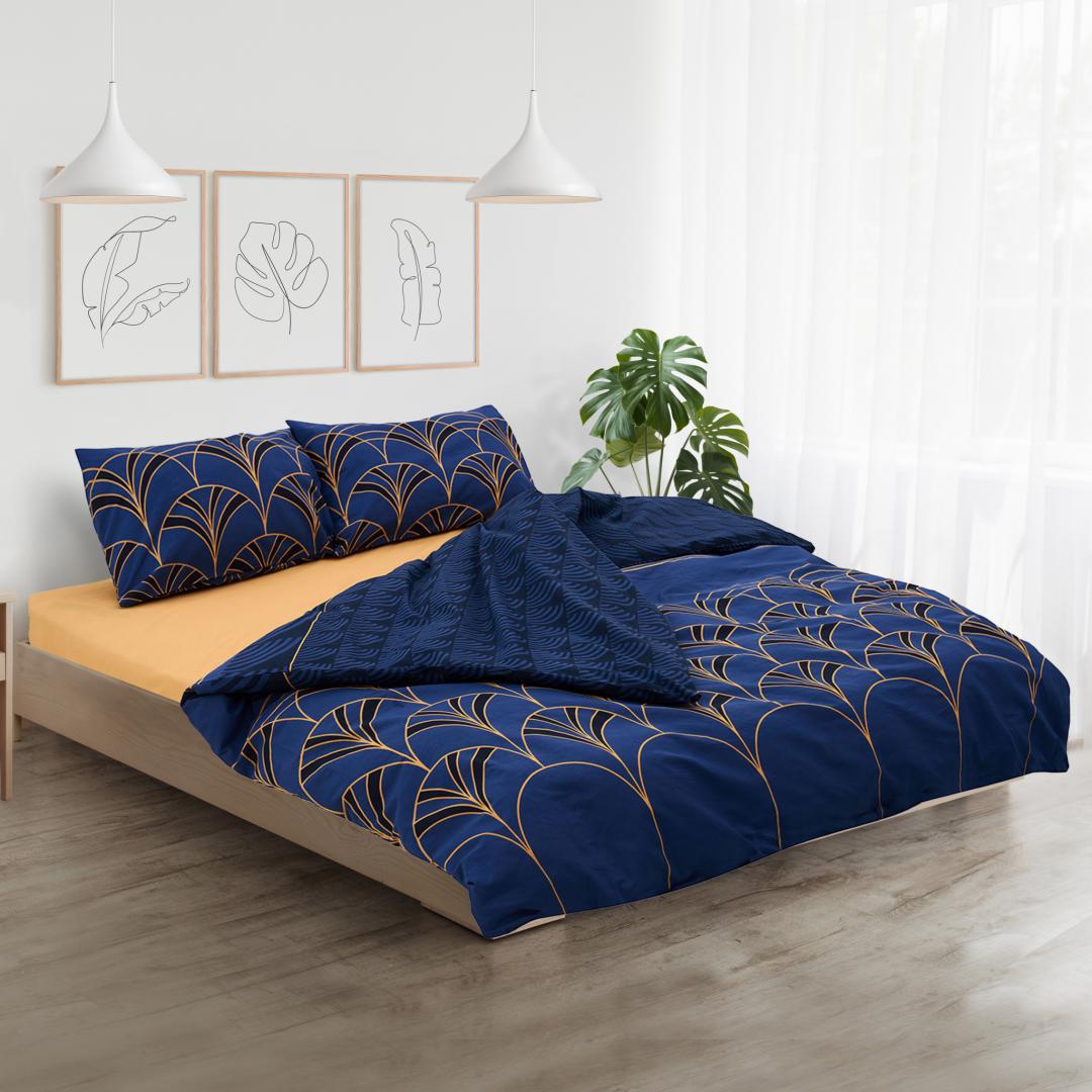 Heinner Lenjerie kingsize, bumbac,132 TC, Wave