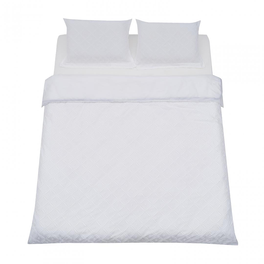 Lenjerie Pat Ks cu Broderie Tuffata Alba (lenjerie Pat Heinner Ks cu Broderie Tuffata  Alba)