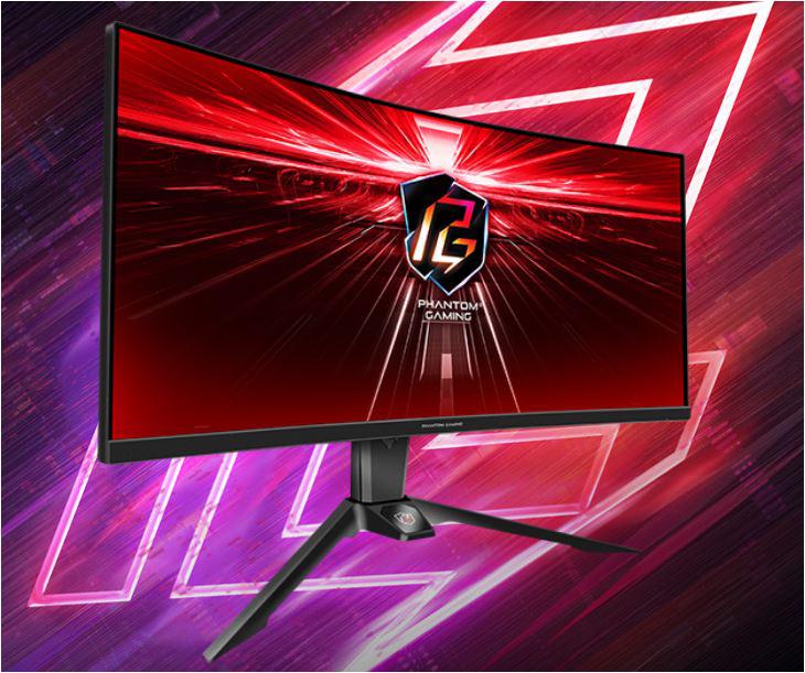 Asrock  PG34WQ15R2B 34" Gaming Monitor (Monitor Commercial Asrock PG34WQ15R2B)