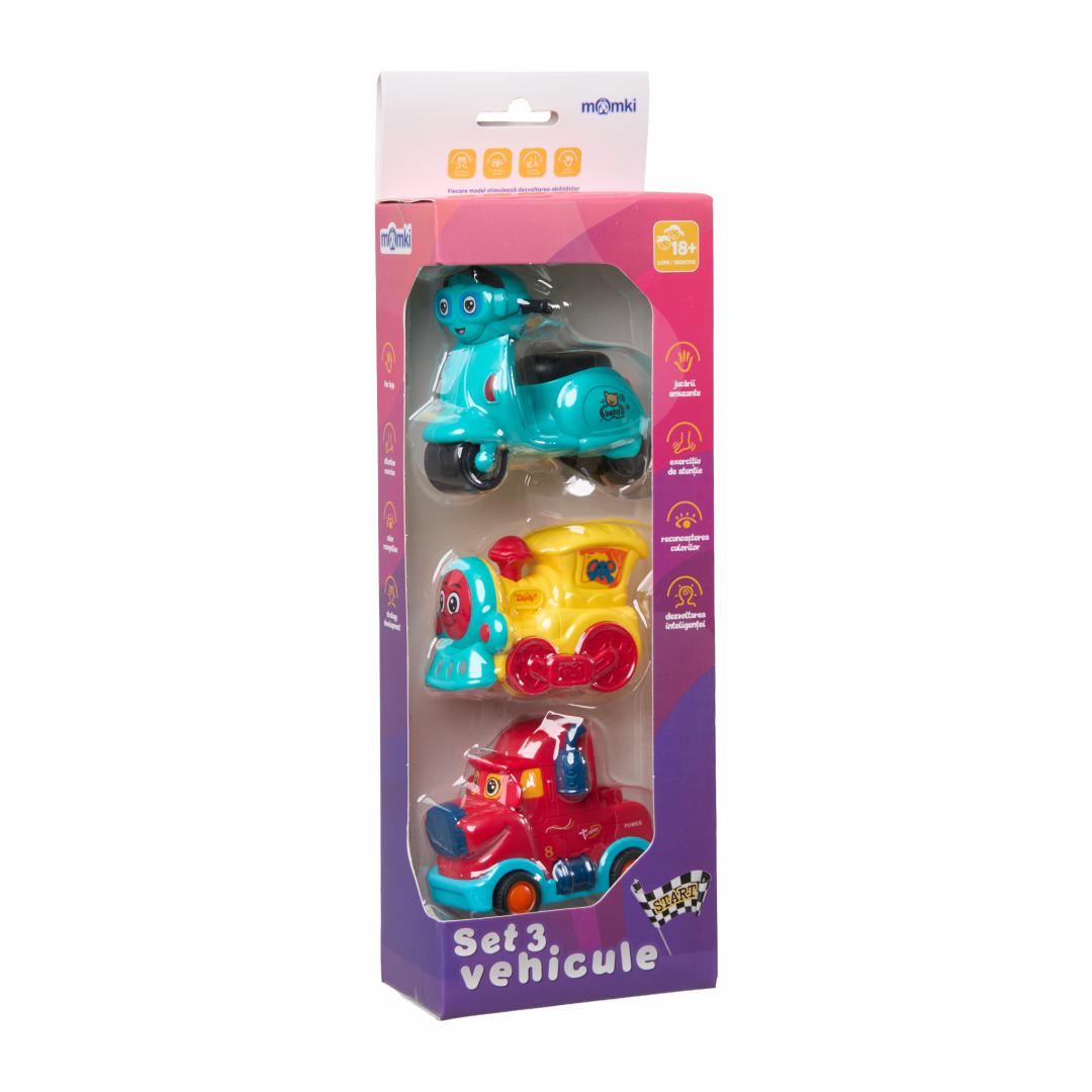 MomKi SET 3 VEHICULE, DIVERSE MODELE V1