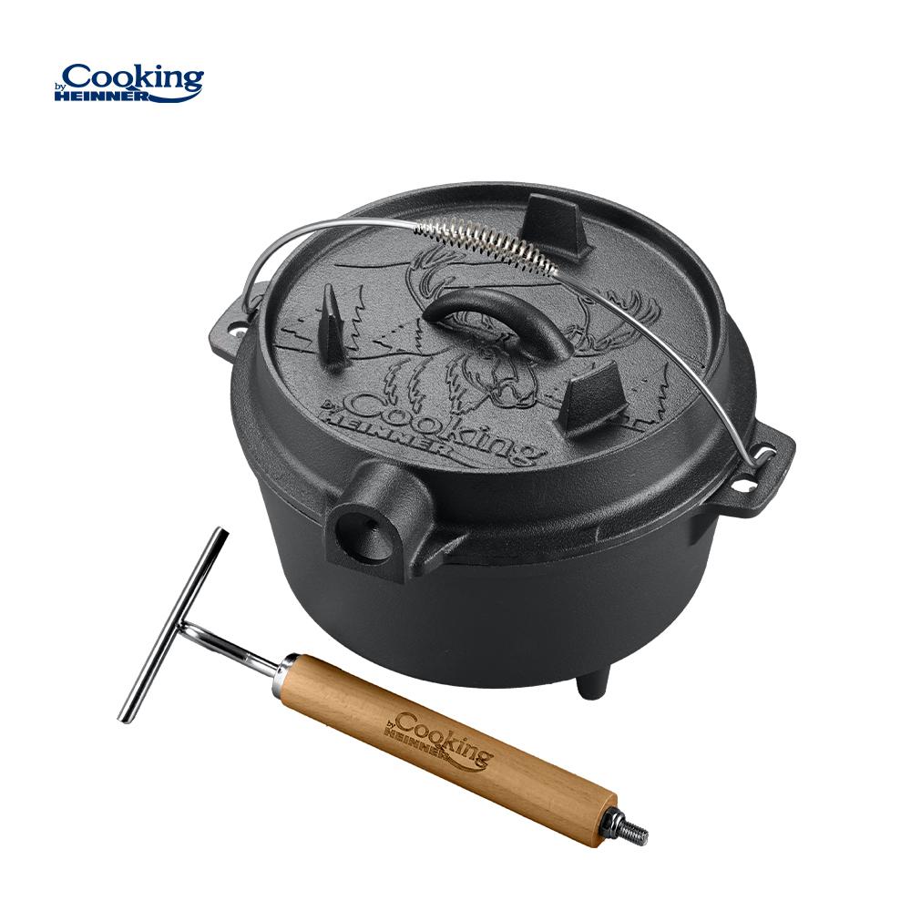 Ceaun Fonta Pur+cap Dia 29.5CM,6L,NATURE (ceaun Fonta Pura + Capac Dia 29.5 CM)