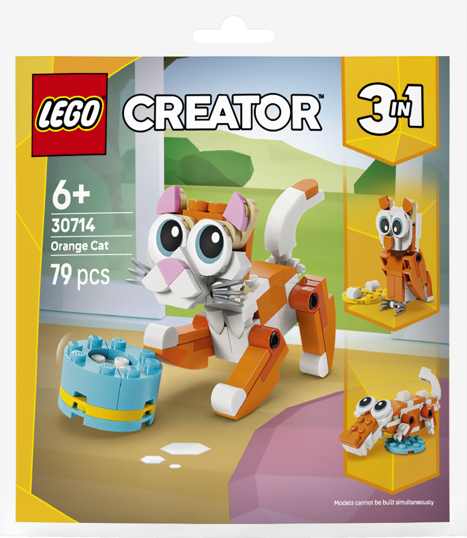 Pisica Portocalie  LEGO30714
