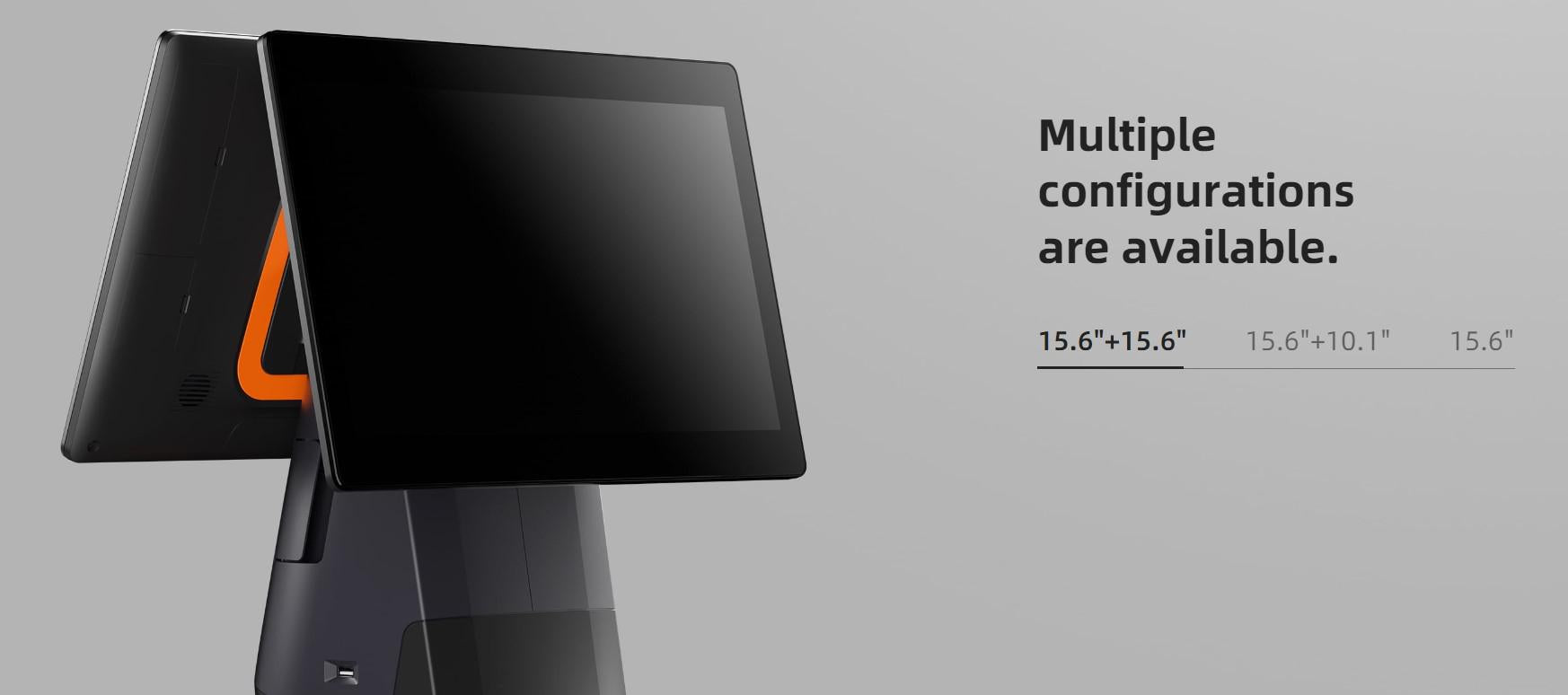 Sunmi Desktop POS System L1563 (sunmi Desktop POS System L1563 T2s En (15.6" + 15.6")