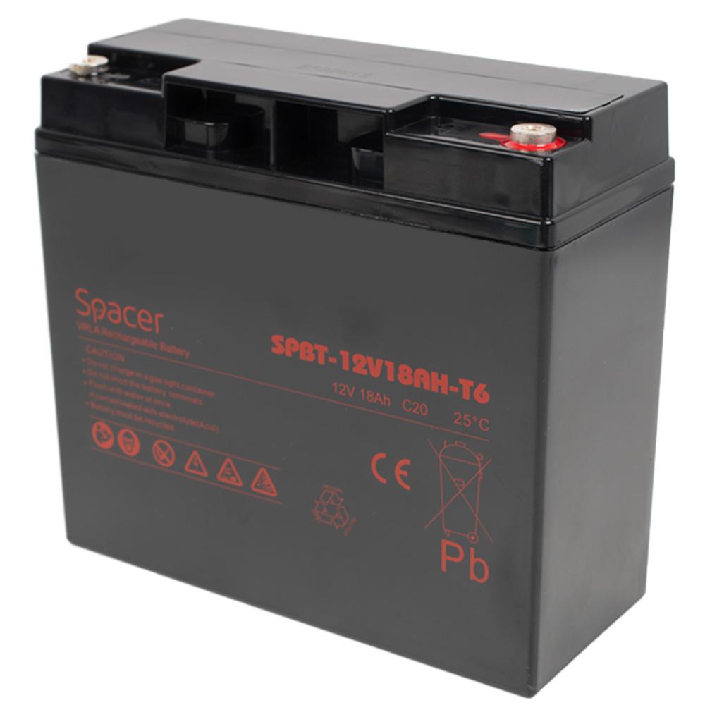 Spacer SPC ACUMULATOR UPS 12V/18Ah terminal F1