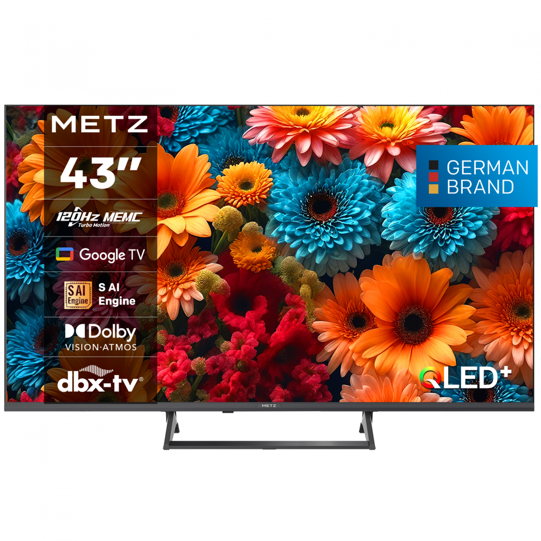 Qled TV 4K 43"(108CM) Metz 43MQF7500 (Televizor Metz 43MQF7500Z)