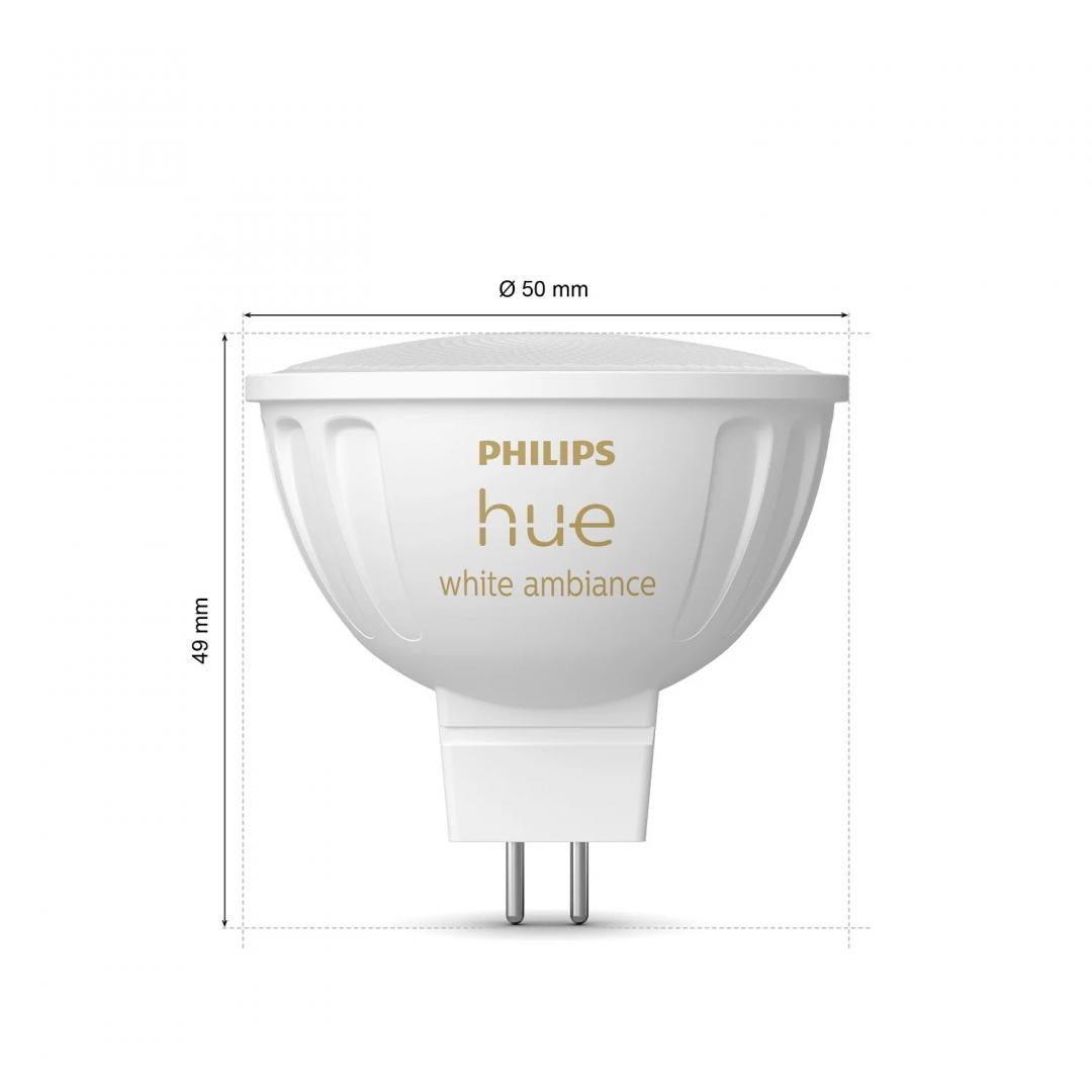 Philips Huewa 5.1W 12V MR16 1P EU (Bec LED inteligent Philips Hue MR16)