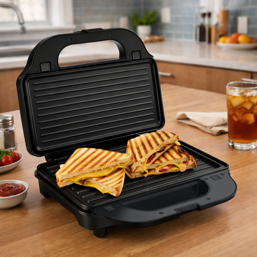 SANDWICH MAKER HEINNER SM-2H900BKS