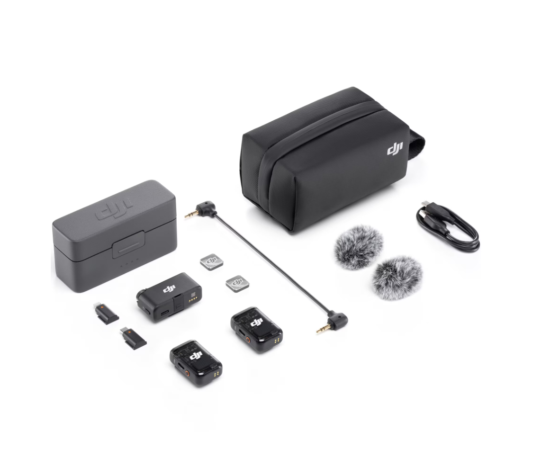 DJI Mic 2 (2TX+1RX+ Charging Case) (Microfon DJI Mic 2)