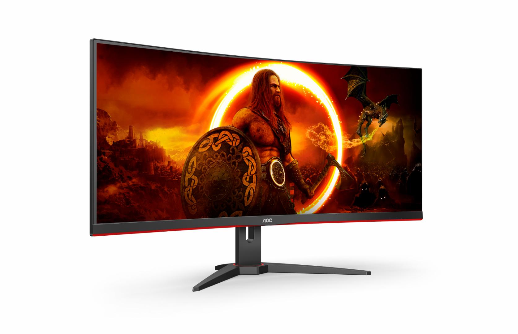 Monitor Aoc 34" CU34G2XE/BK (Monitor Gaming Aoc CU34G2XE/BK)