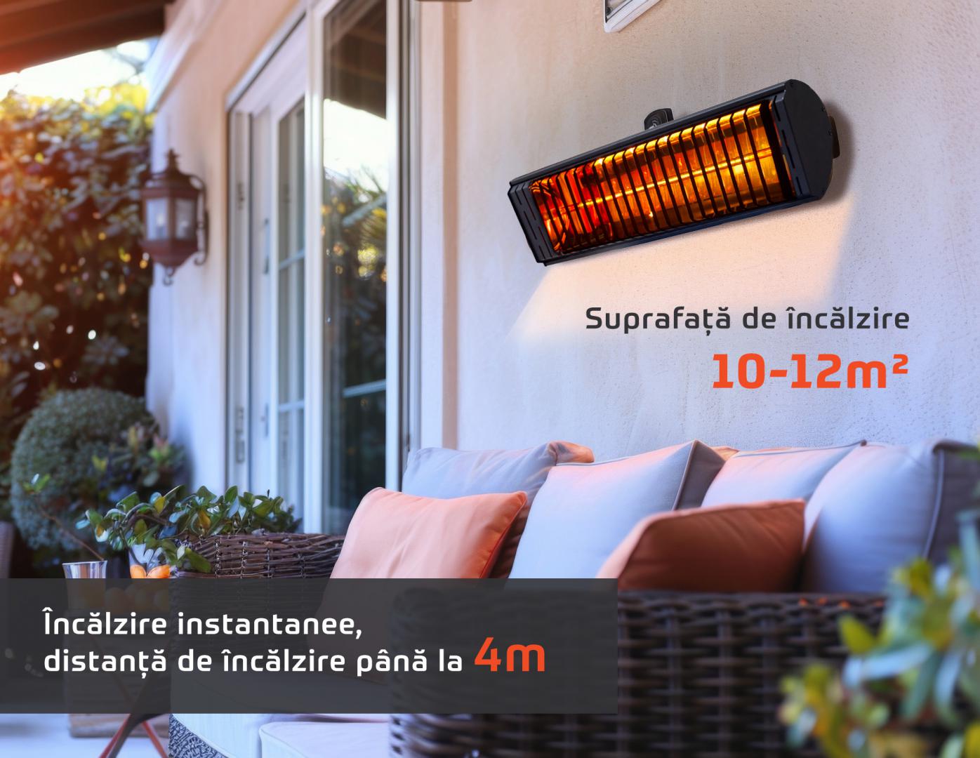 HEINNER Incalzitor electric cu prindere de perete 2000W