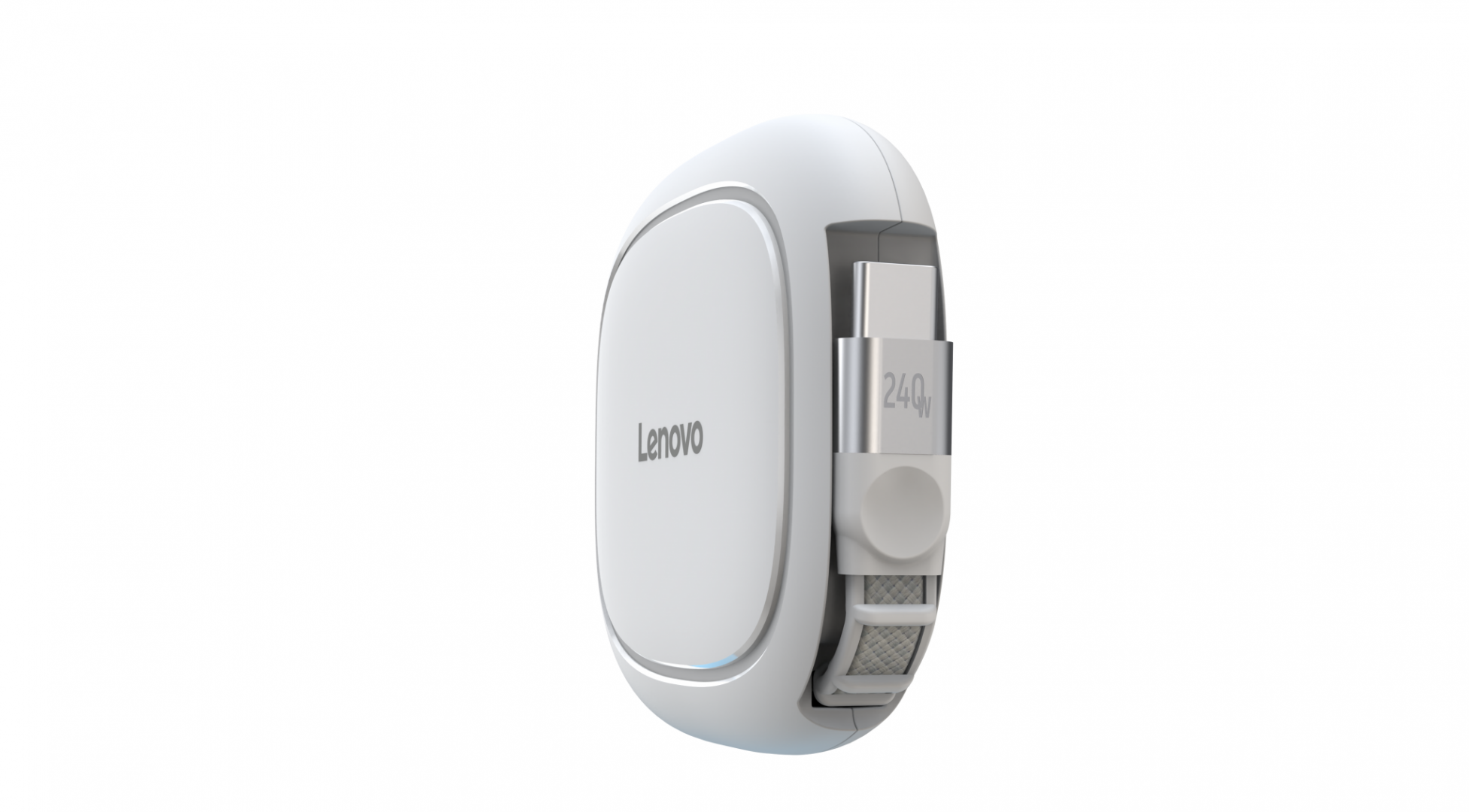 Lenovo 240W USB-C Retractable Cable Wh (Cablu Lenovo 240W USB-C Retractable; Greutate: 0.07KG; Dimensiuni: 120 MM x 100...)