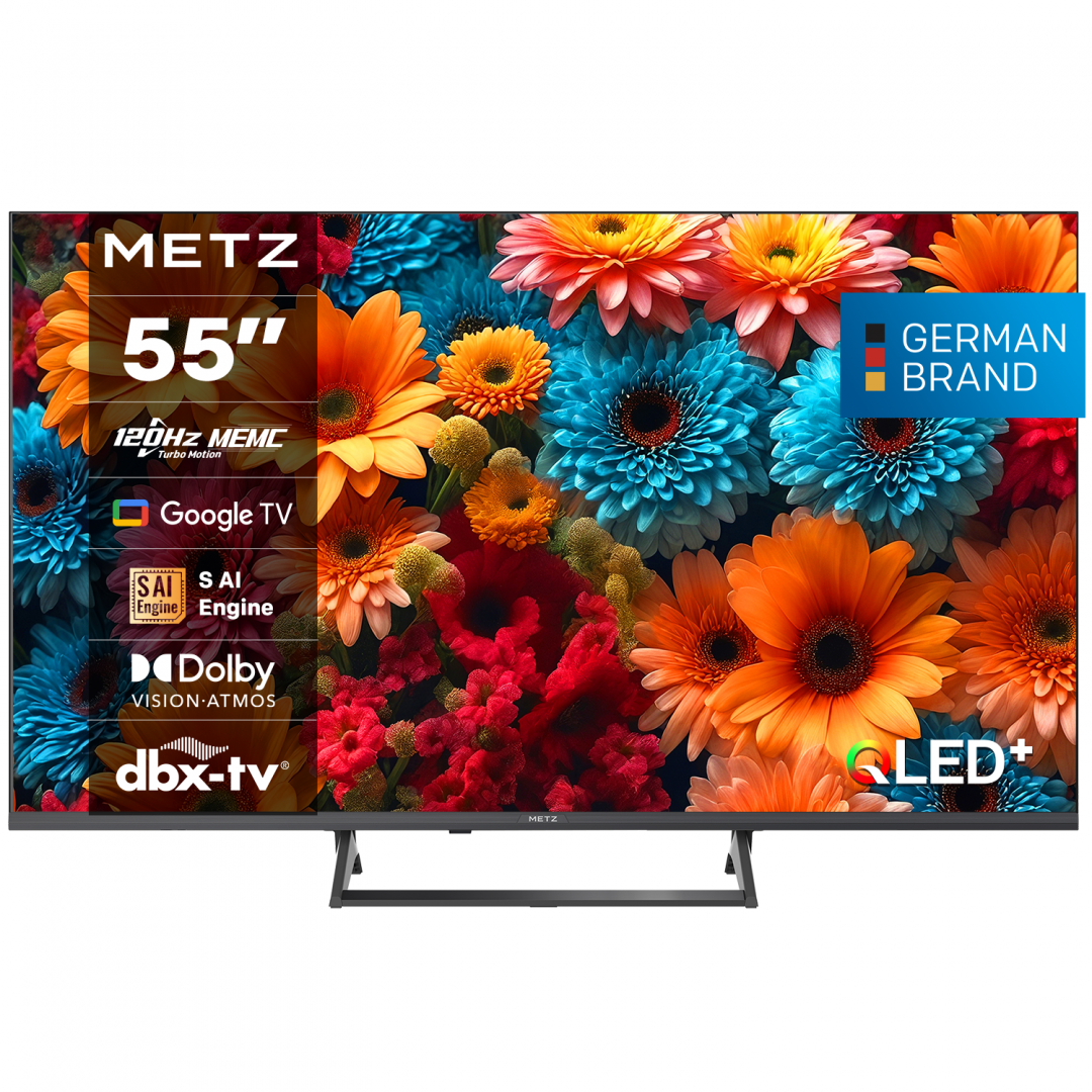 Qled TV 4K 55"(139CM) Metz 55MQF7500Z (Televizor Metz Qled 55MQF7500Z)