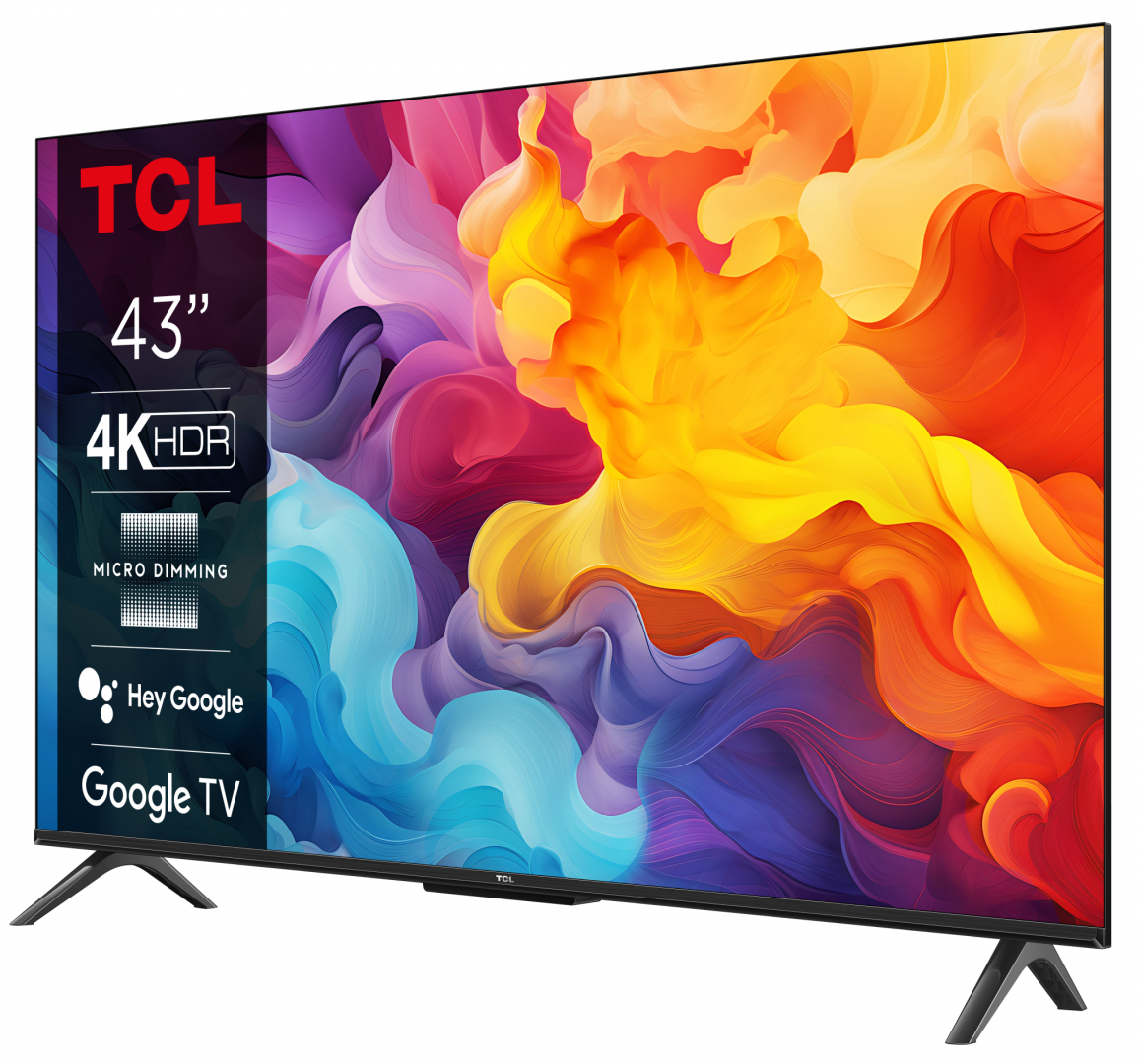 LED TV 4K 43''(109CM) TCL 43P61B (Televizor TCL LED 43P61B)