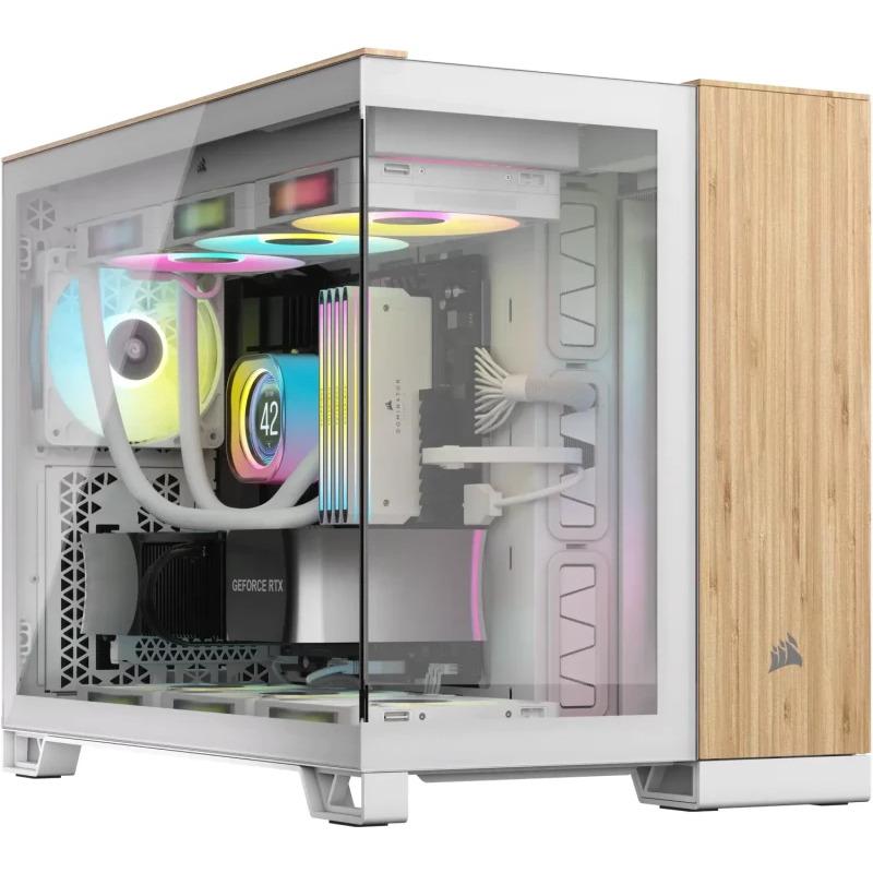 Corsair CR CASE 2500X AIRFLOW RGB Mid-Tower Wh/B