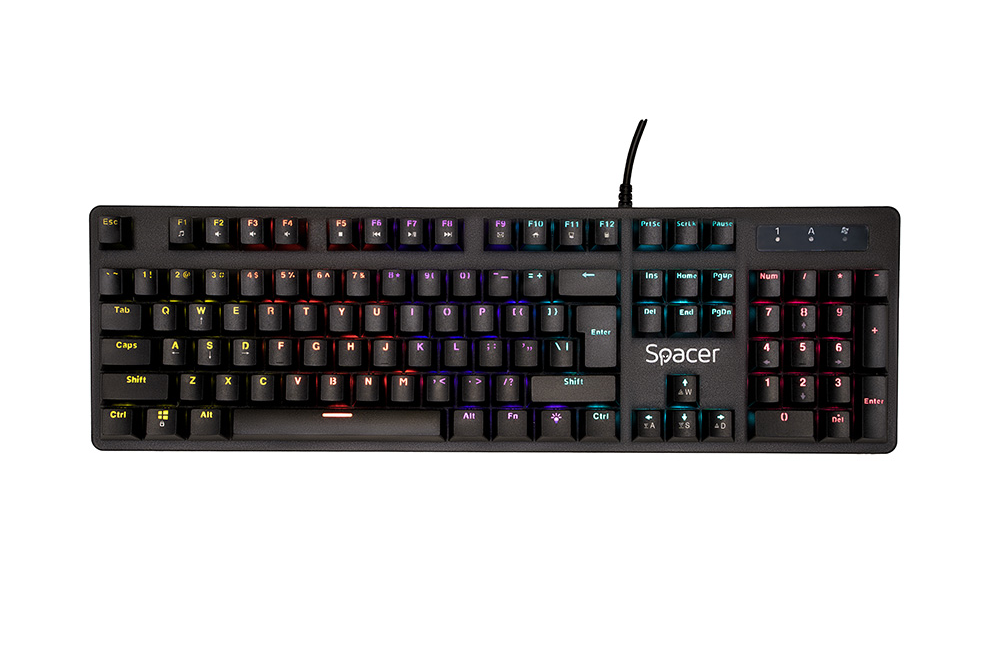 Tastatura Spacer cu fir SPKB-MK-WAR (Tastatura Mecanica Gaming Spacer Warrior)