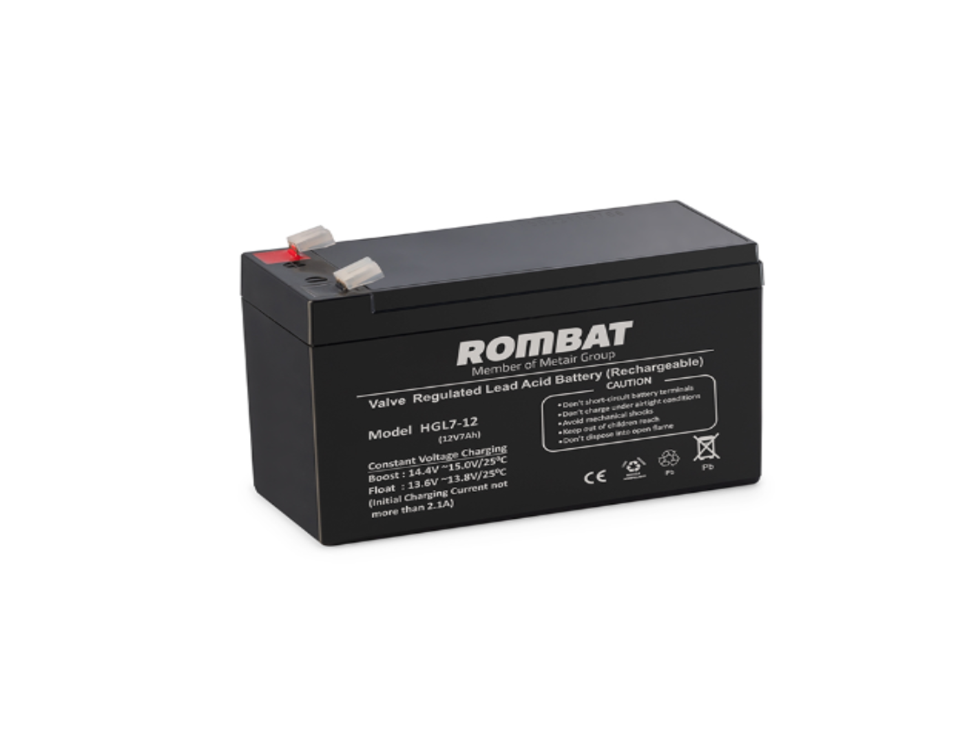 Acumulator Stationar 7Ah/12V Terminal F2 (Acumulator stationar pentru UPS 7Ah/12V HGL12-7)