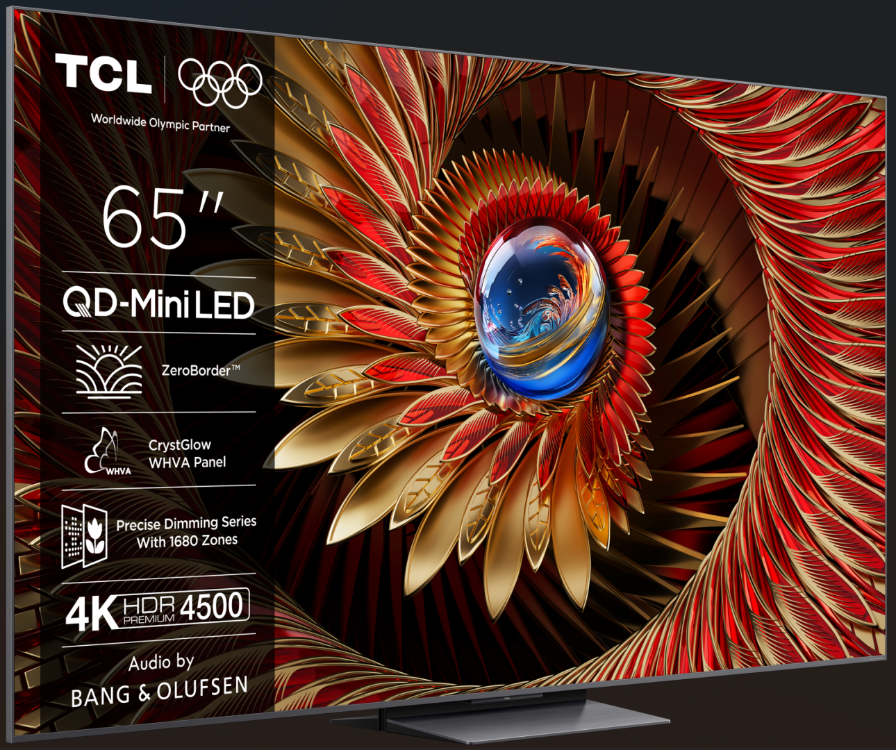 QD-MiniLED TV 4K 65''(164 cm) TCL 65Q8C