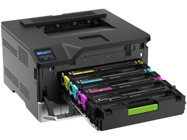 Imprimanta laser color Lexmark CS331dw, A4, Grup de lucru mic,Afişaj LCD monocrom All Points Addressable (APA) pe 2 rânduri,100-Sheet Output Bin, Unitate duplex integrată, Intrare manuală pentru o singură coală, Tavă integrat de 250 coli,Porturi standard 