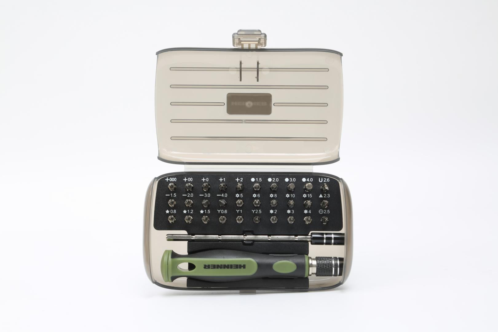 HEINNER Set surubelnita cu 30 biti de precizie