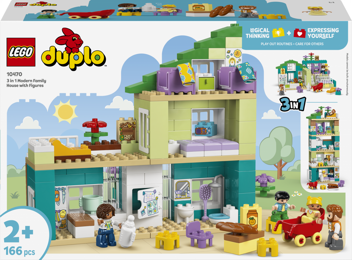 Casa Moderna de Familie 3in1 LEGO10470 (casa Moderna de Familie 3in1)