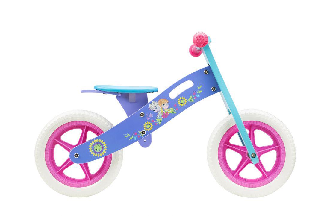 Pegas WOODEN BALANCE BIKE SEVEN FROZEN MOV BLU