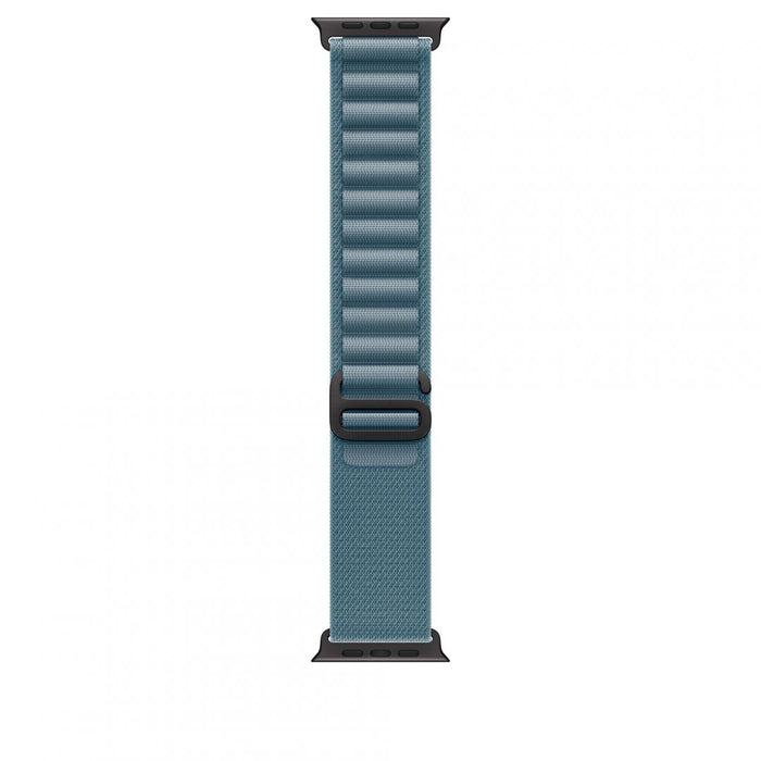 Curea pentru Apple Watch 49mm Light Blue Alpine Loop - Large - Black Titanium Finish
