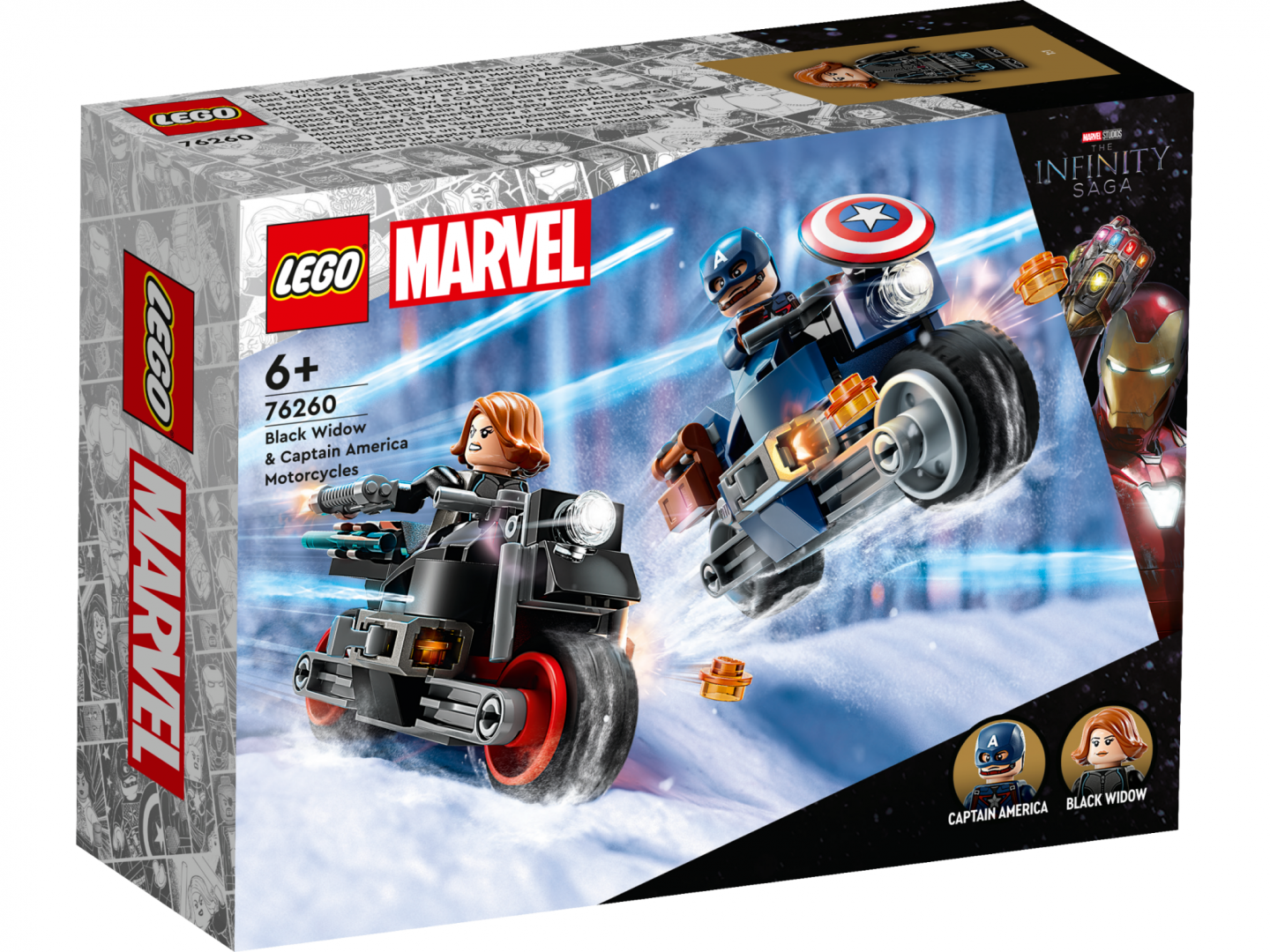 Moto.black Widow&c. America, Lego 76260 (moto.black Widow&c. America)