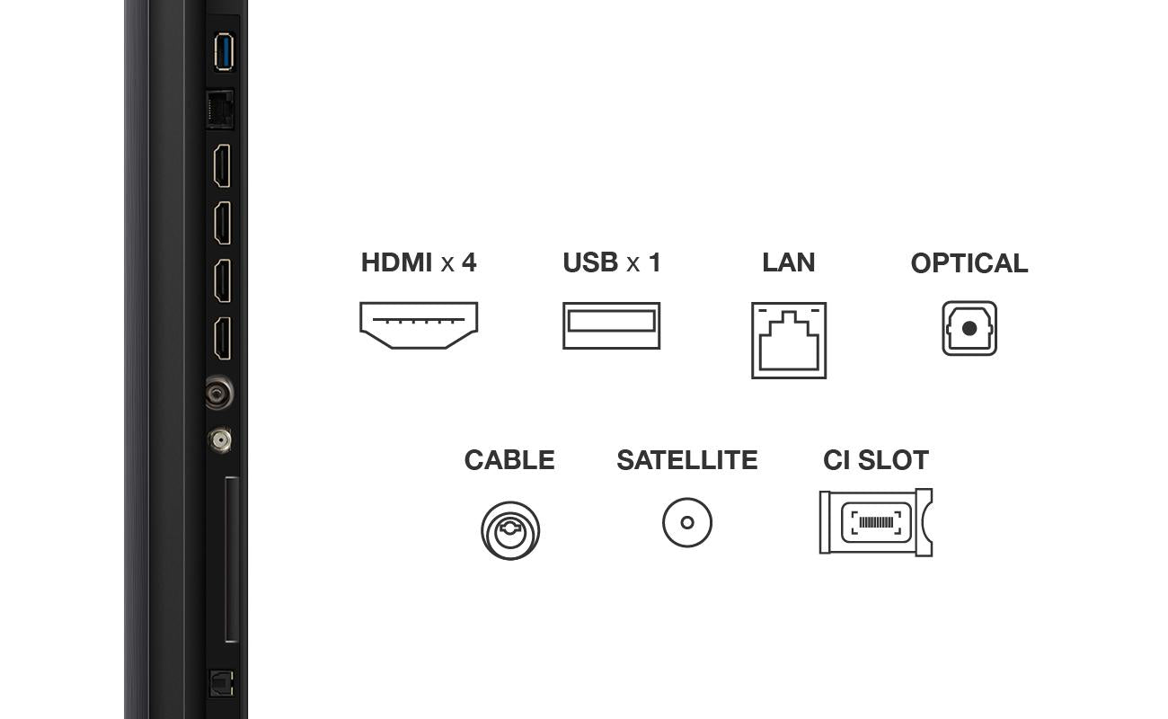 QD-MiniLED TV 4K 85''(215 cm) TCL 85Q7C