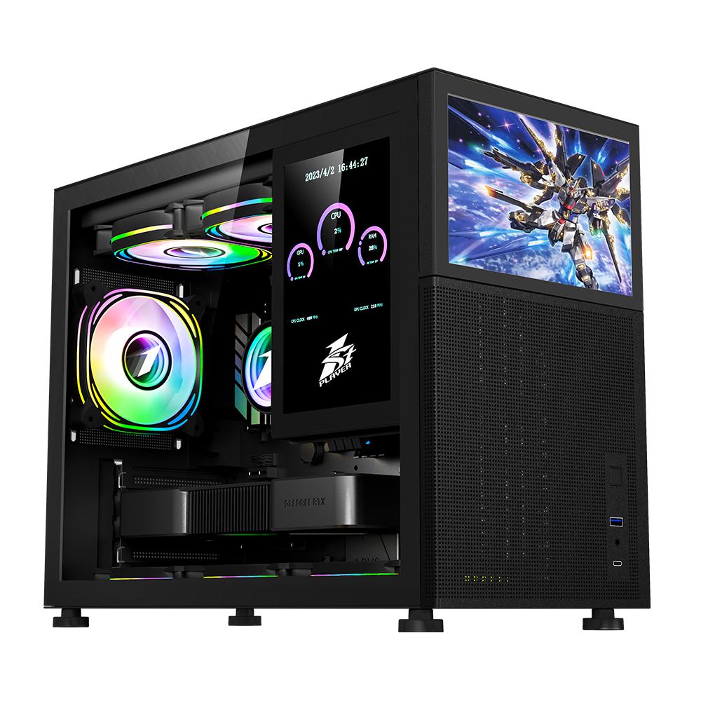 Carcasa 1STPLAYER Gaming MI6-EV BLACK