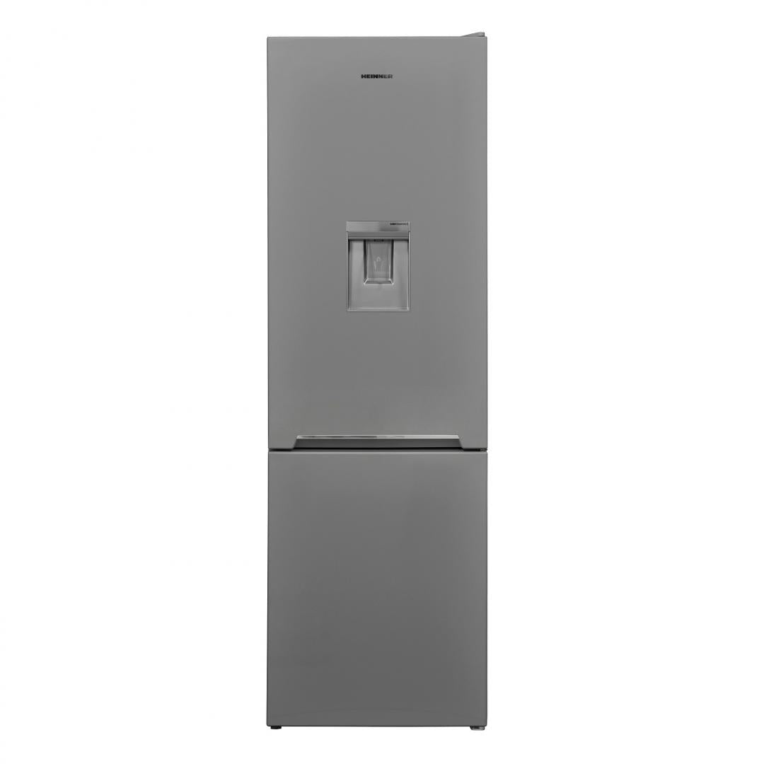 Combina frigorifica HEINNER HC-V270SWDF+, 268 l, Clasa F, Dozator apa, Argintiu
