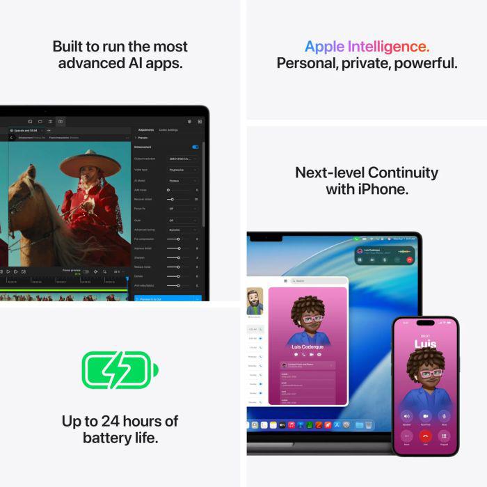 MacBook Pro 16.2"/Apple M5 Pro (CPU 18-core, GPU 20-core, Neural Engine 16-core)/48GB/1TB - Silver - INT KB (No Adapter) - 2026