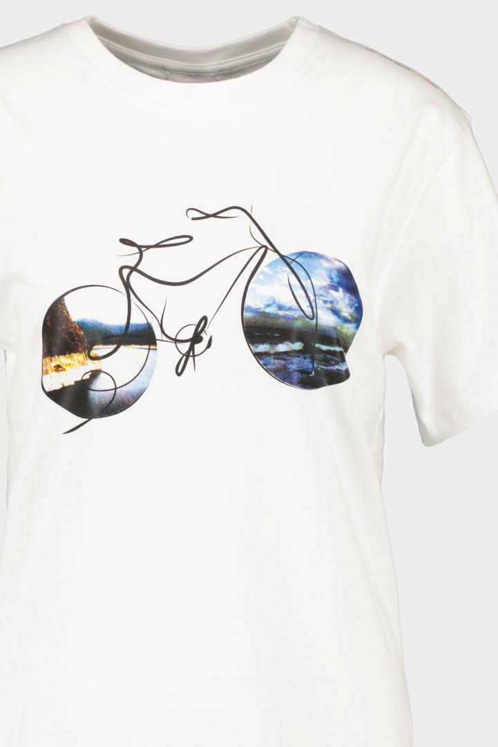 Pegas TRICOU BICICLETA PEISAJE W