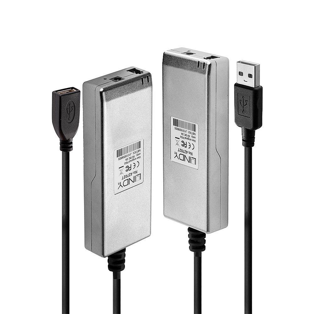 Lindy 200m Fibre Optic USB 2.0 Extender (Lindy 200m Fibre Optic USB 2.0 Extender)