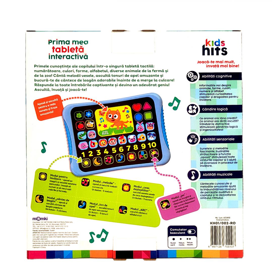 Kids Hits PRIMA MEA TABLETA INTERACTIVA