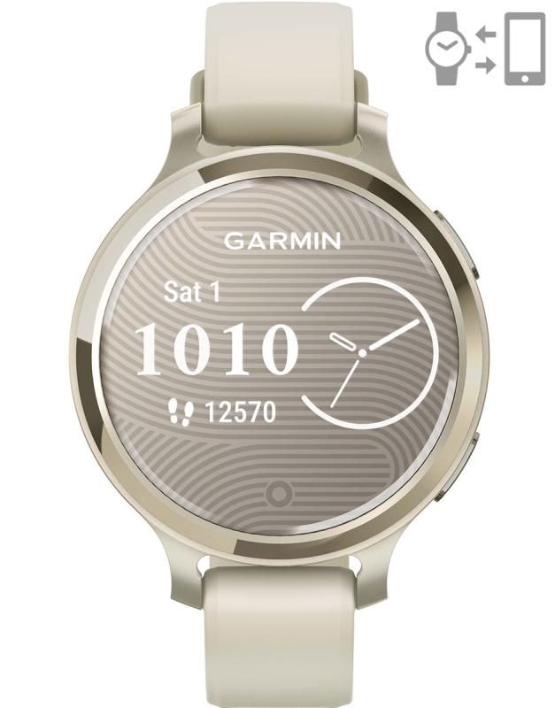 Garmin Lily 2 Active Lunar Gold/Bone Silicone