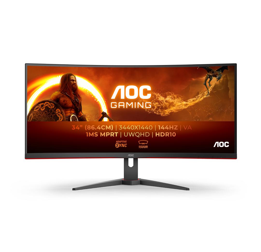 Monitor Aoc 34" CU34G2XE/BK (Monitor Gaming Aoc CU34G2XE/BK)