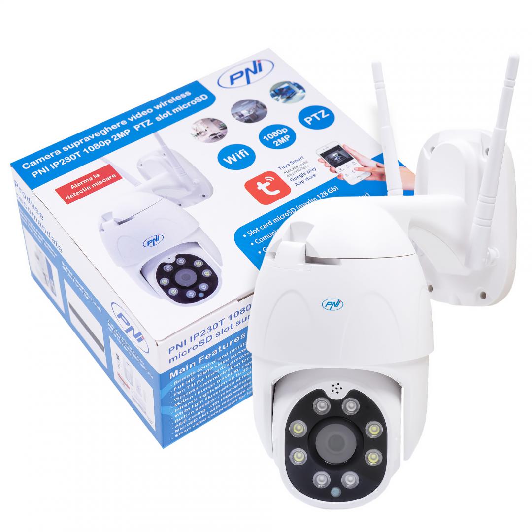 Pni Camera Supraveghere 1080P IP230T (Camera supraveghere video wireless Pni IP230T 1080P cu Ptz)