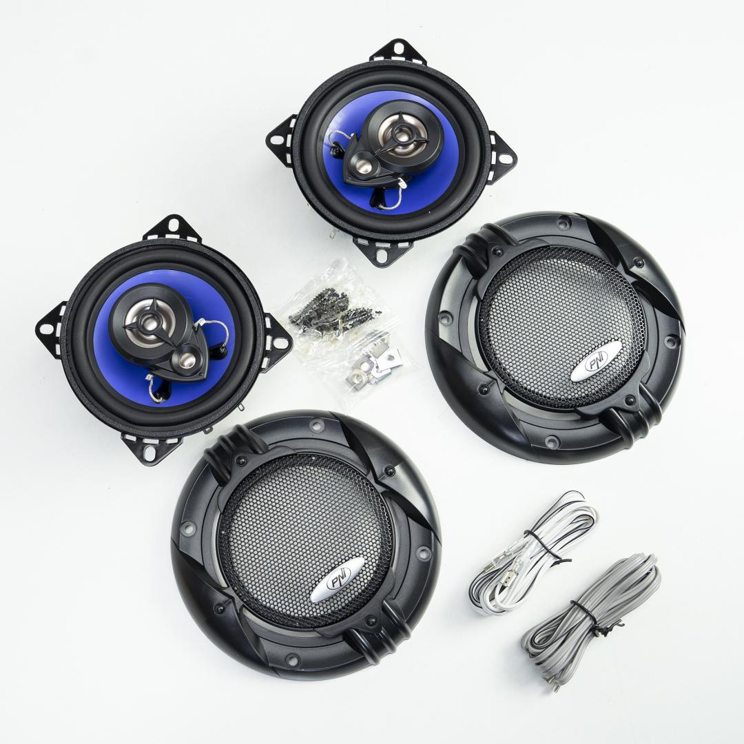 Pni Kit Dufuzoare Auto 10CM 80W FI400 (Difuzoare auto coaxiale Pni HIFI400)